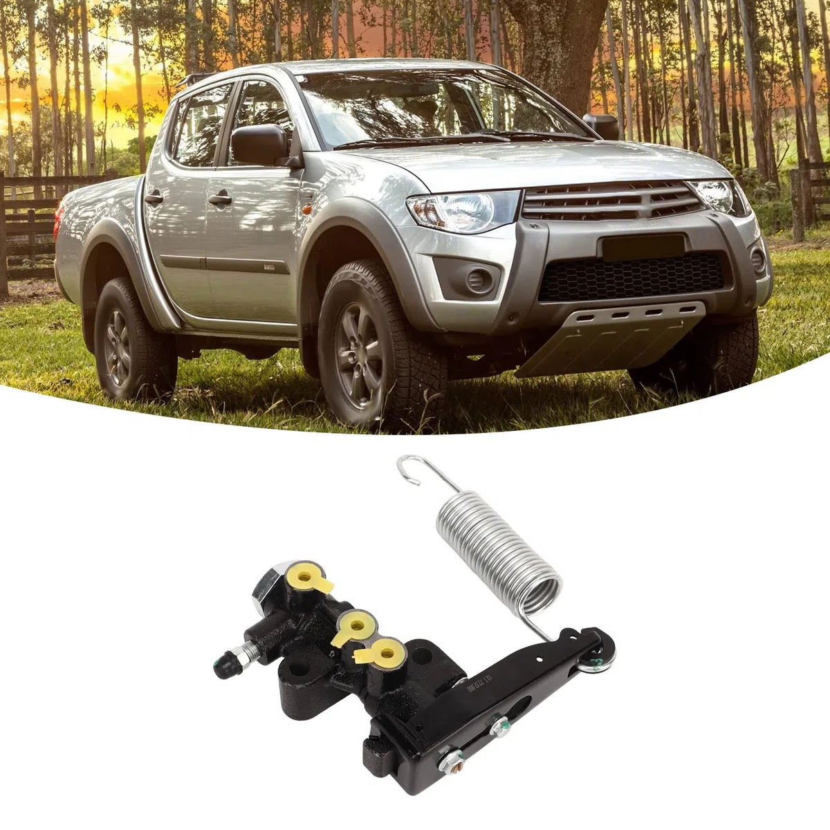 Compensador de Freno de Válvula de Detección de Carga, Compensador de Detección de Carga de Freno Duro Preciso MB618321 para Mitsubishi L200