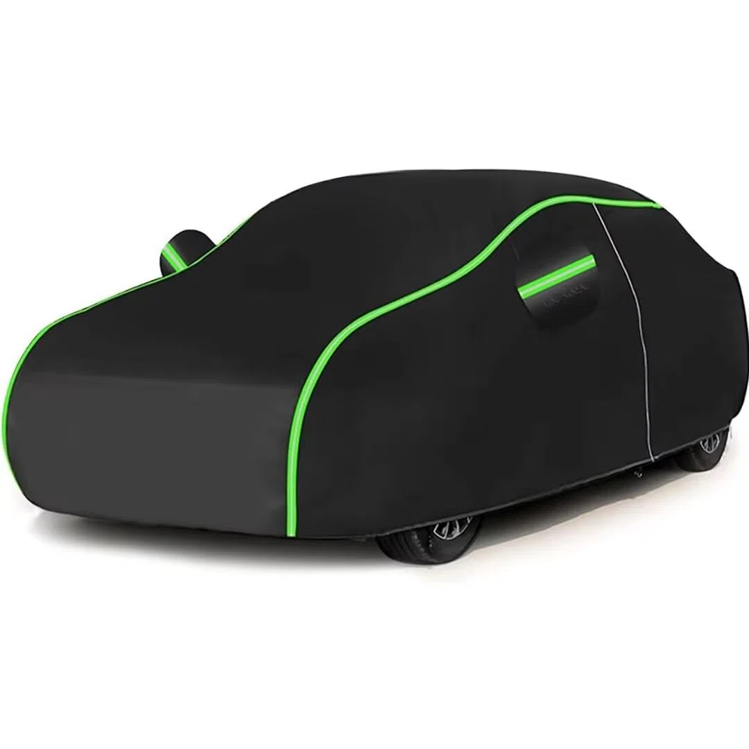 Funda Coche para Renault 5 E-Tech （2024-2025）,Resistente Al Sol, A La Lluvia, Al Polvo,con Cremallera y Cordón Resistente Al Viento