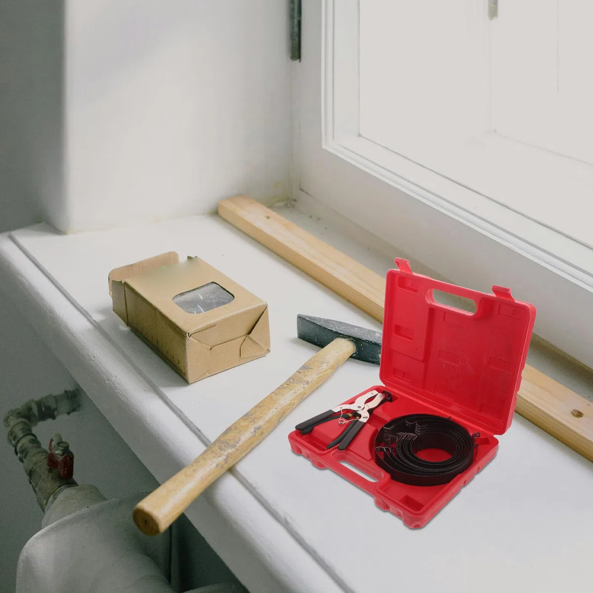 Herramienta de Instalación Herramienta de Montaje y Desmontaje y Resistente para Anillos de Pistón Compresor de Pistón para Automóviles