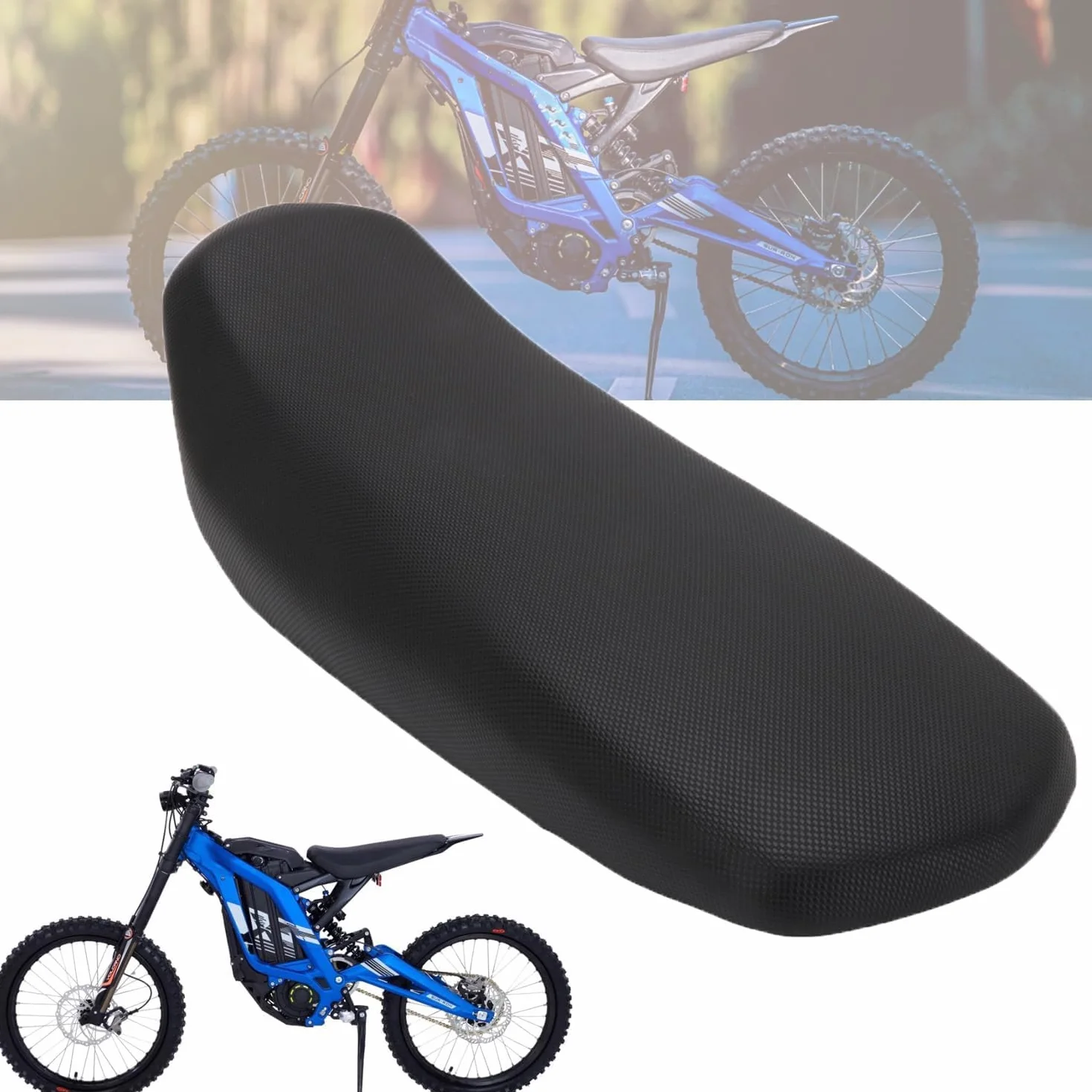 Asiento de Moto,Asiento de Bicicleta de Cross Mini Asiento de bicicleta para Sur-Ron Light Bee Sur Ron Surron Surron S/X