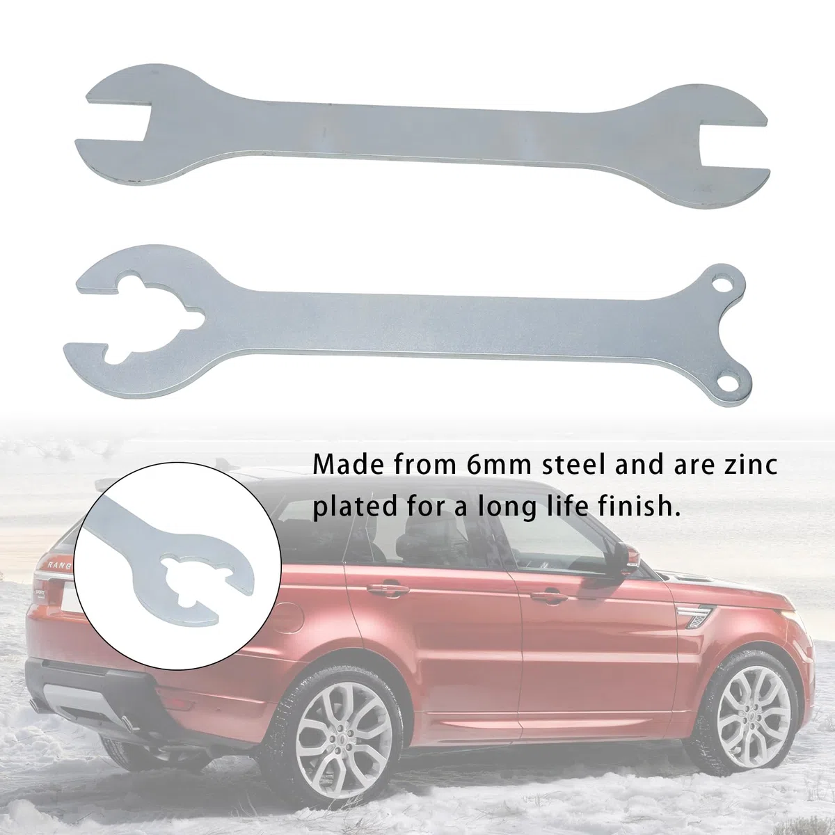 Topteng Viscous Fan Tool Spanner Apto para Land Rover Apto para Range Rover Sport & TD V6 Discovery 3