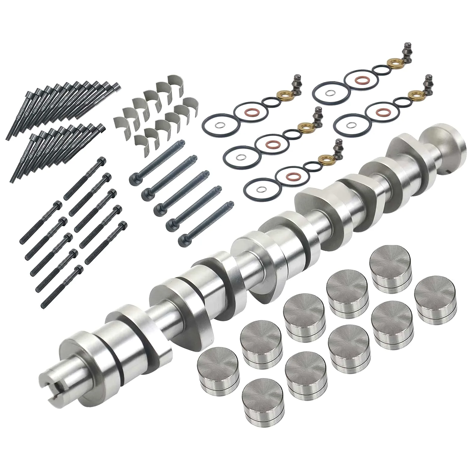 Kit de arbol de levas completo Reemplazo para 2.5 TDI AXD BAC BLJ BLK 7LA 7L6 7L7 070109101P 038103673B 038103714 038103714A 038103385A 038198051 038109309 A