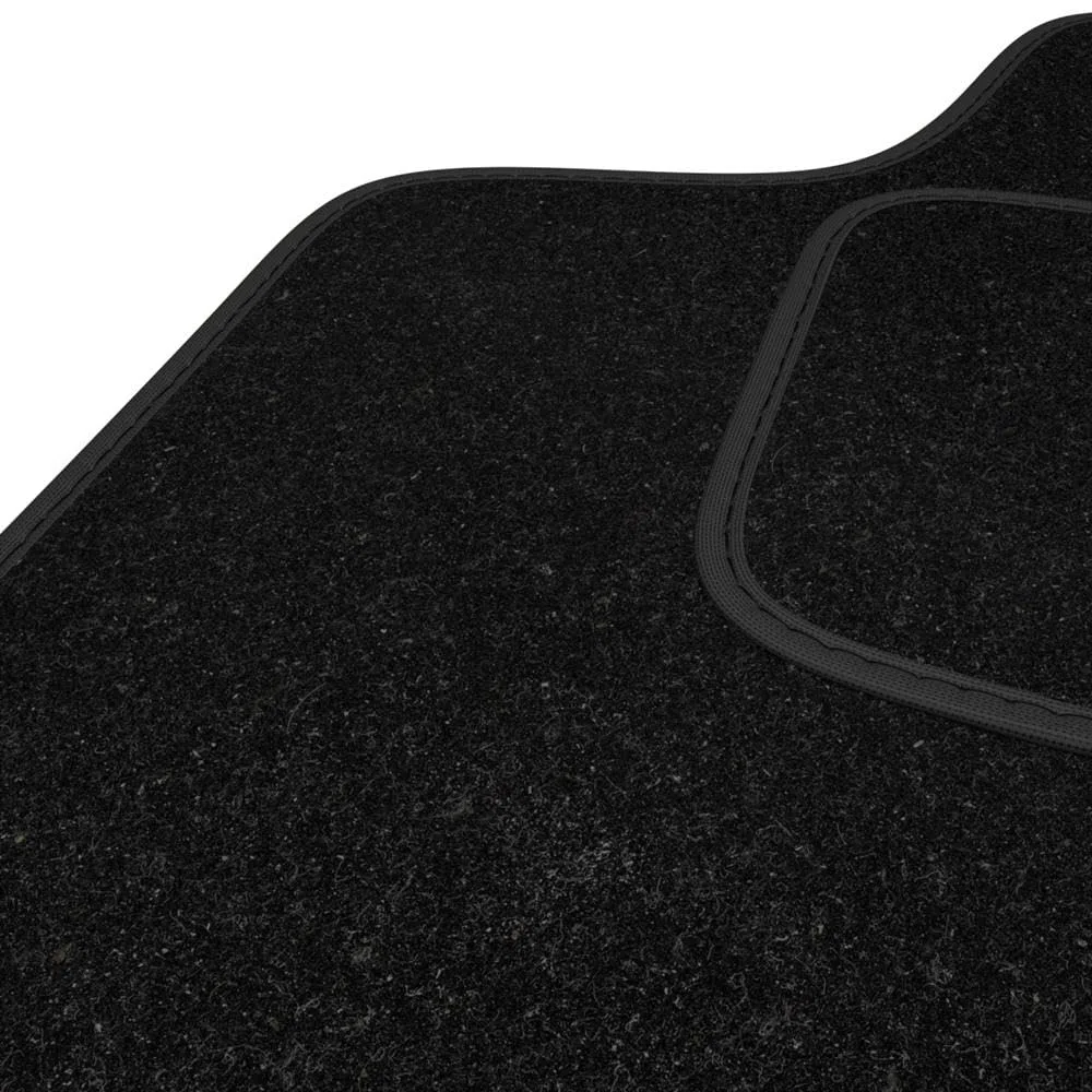 Mossa Alfombrillas adecuadas para Volkswagen Golf V, Vi (2003-2012) - alfombras para Coche - Color Negro 1