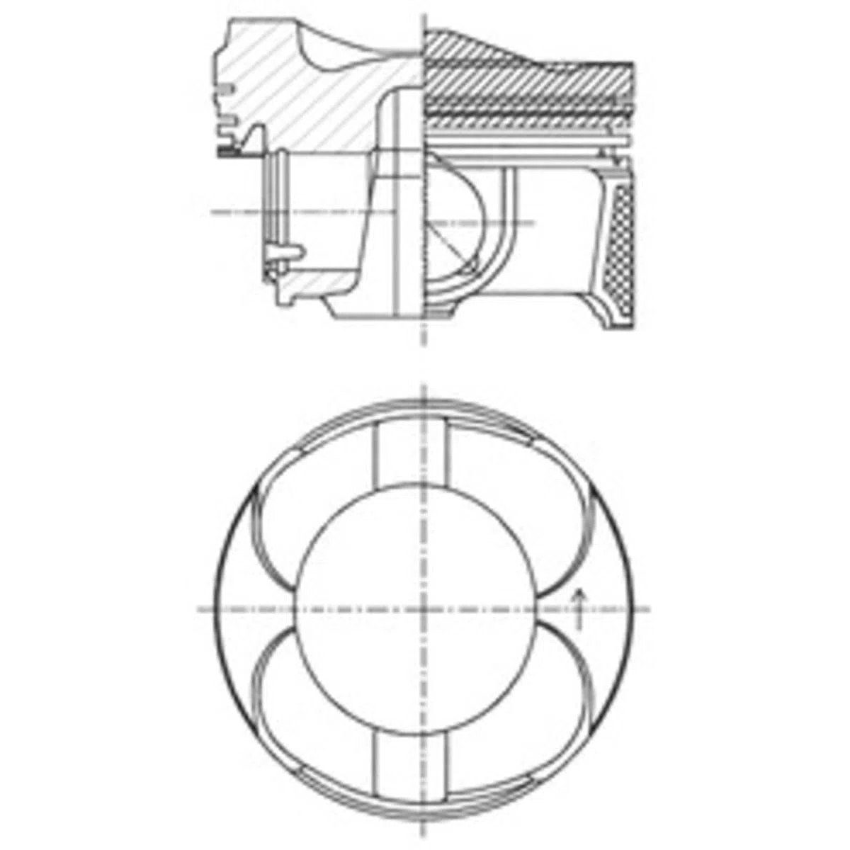 KOLBENSCHMIDT Kolben 41949600