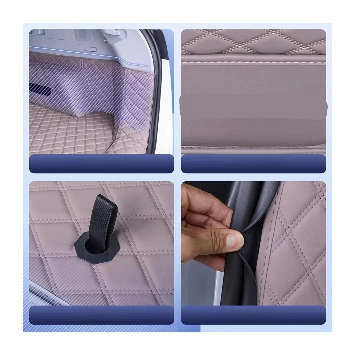 Tapete Maletero Para EBRO Para S800 Para Tiggo 8 Para PRO Para PHEV 2025 Alfombrilla protectora para maletero de coche, accesorios interiores