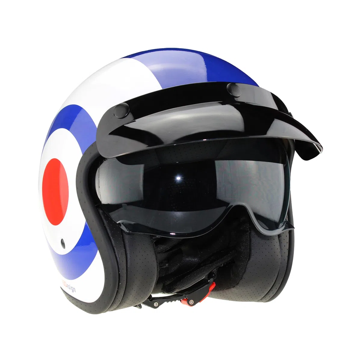 VIPER Motorcycle Helmet with Inner Sun Visor RSV06 Plus Open Face Jet Motorbike Helmets for Adult - Motorbike Rider Road Legal ECE2206 Approved for Cruise Bike Chopper Moped Electric Scooters