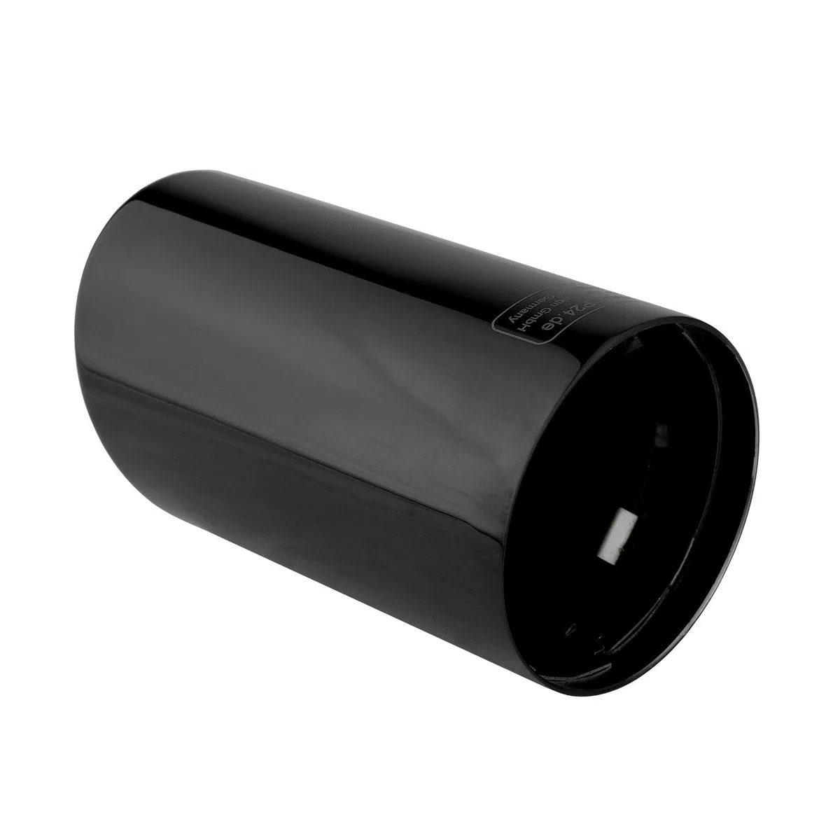Embellecedor de Tubo de Escape Coche 2 piezas Cola de Escape Coche Acero Inoxidable Negro Pulido Plug&Play compatible con Golf 7 VII Variant Touran 5T para 60mm - L&P A289