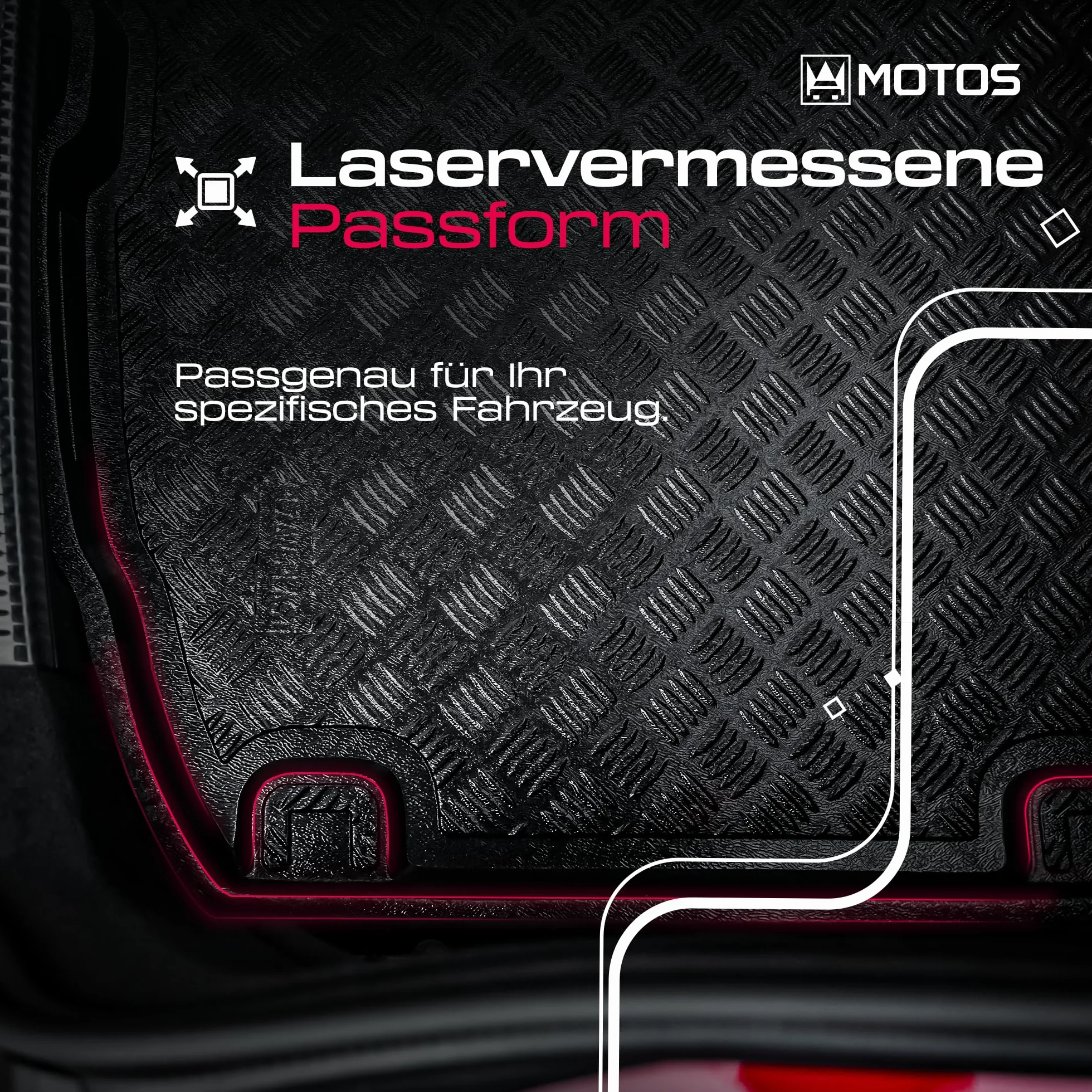M MOTOS Tapetes de PE para maletero apata para Volvo XC60 II desde 2018 Mejore la comodidad de su viaje con la resistente alfombrilla para el maletero del coche, que protege contra la suciedad y el po